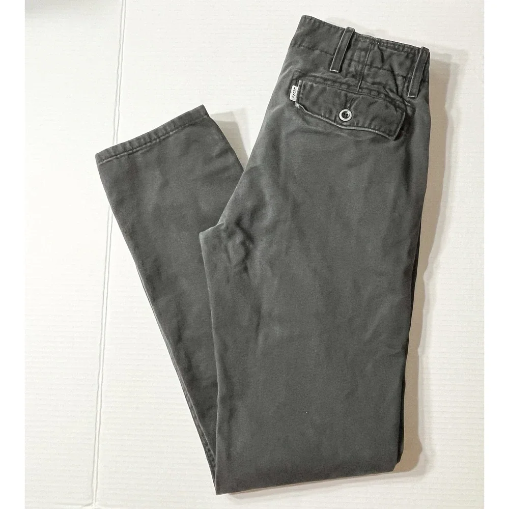 Levi's Chino Pants‎ Men's 28x30 Gray Straight Leg Fit Professional Academia